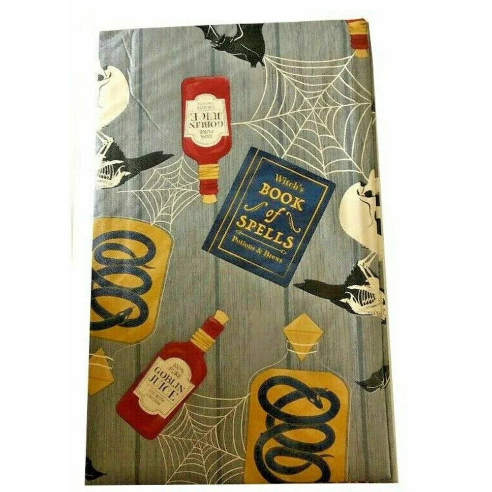 Halloween Vinyl Tablecloth 60